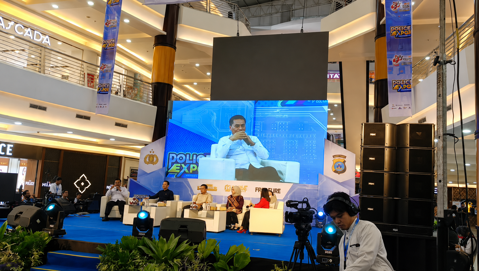 Police Expo 2026 menghadirkan PROGRAM TALKSHOW DENSUS 88 AT – KESBANGPOL PROV KALSEL – FKPT – DUTA ANTI TEROR SEBAGAI NARASUMBER PROFESIONAL
