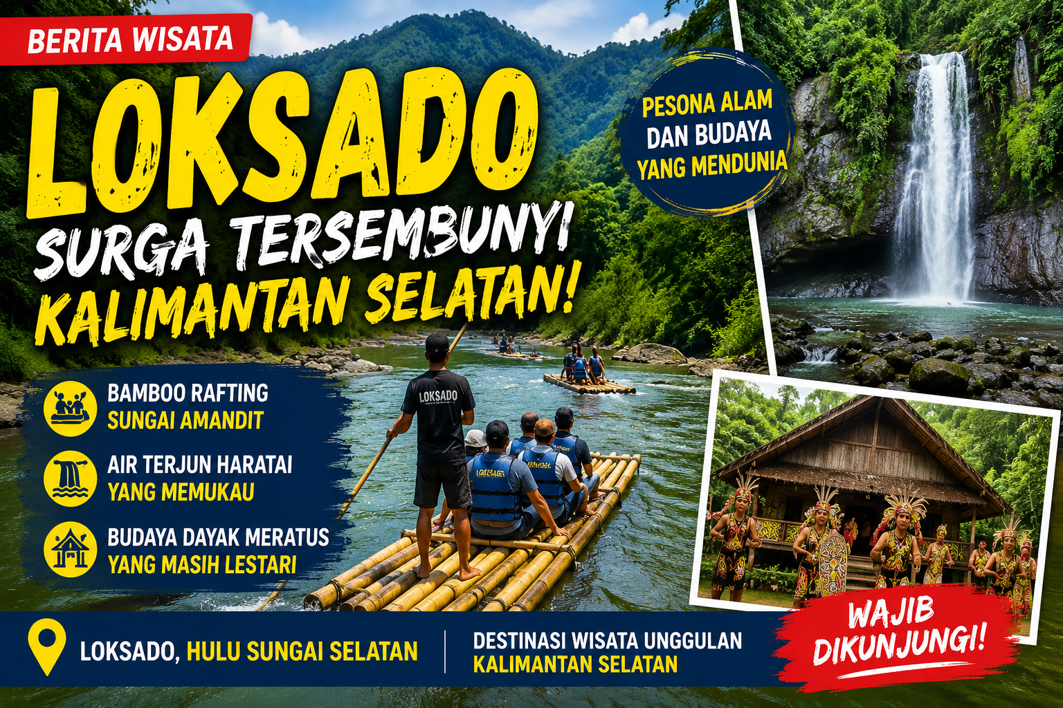 Loksado, Permata Wisata Alam Kalimantan Selatan yang Mendunia